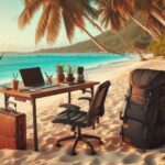 Portable office for Digital Nomads